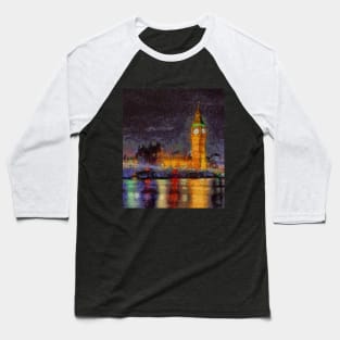 Midnight in London Baseball T-Shirt